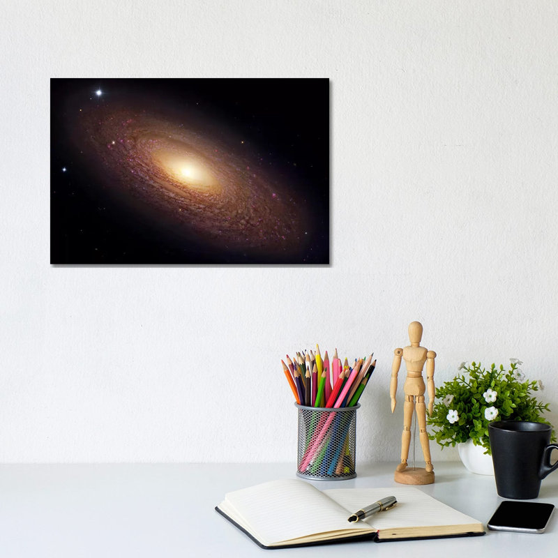 Spiral Galaxy In Ursa Major (NGC 2841) by Robert Gendler - Wrapped Canvas Print, 20.32 cm H x 30.48 cm W