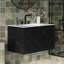 Linear 30" Wall Mounted Single Bathroom Vanity with Top-1441072682-1441072683