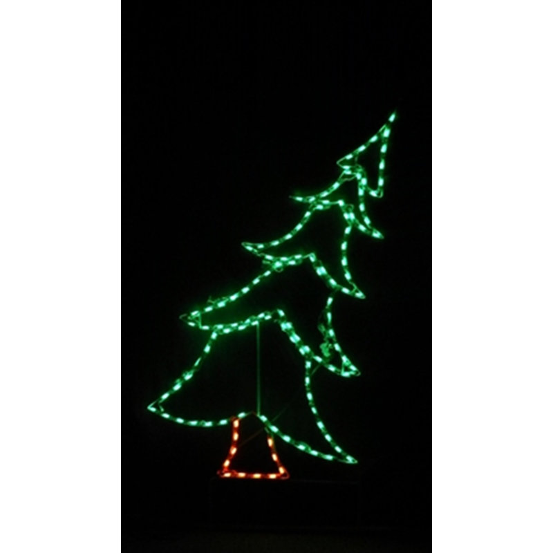 Petit présentoir lumineux de Noël