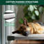 Lit pour chien surélevé à l'épreuve des mâchoires, lit surélevé pour l'intérieur / extérieur / camping, lit pour animaux de compagnie rembourré durable et lavable pour grands chiens, L 47,0 po x l 29,0 po x H 7,3 po.-1517864597-1517864687