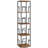 4-tier 360° Rotating Bookcase, Storage and Display Spinning Bookshelf ,360°Swivel Narrow Space-Saving Design-527988846-525190849