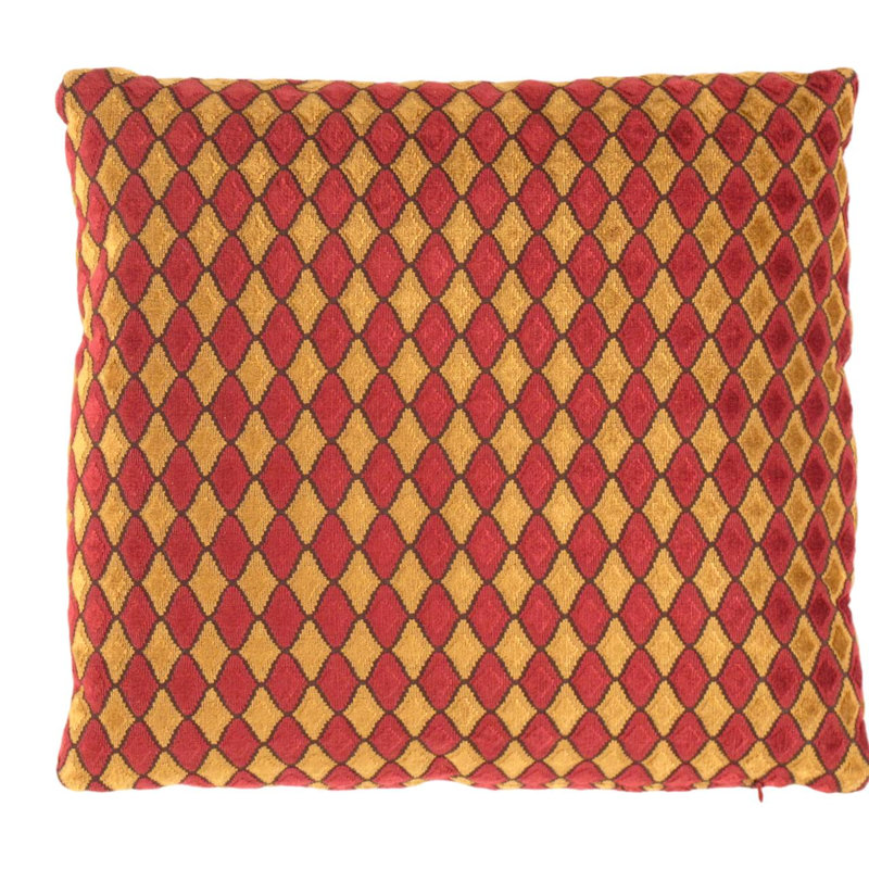 Coussin rouille 20 po x 20 po