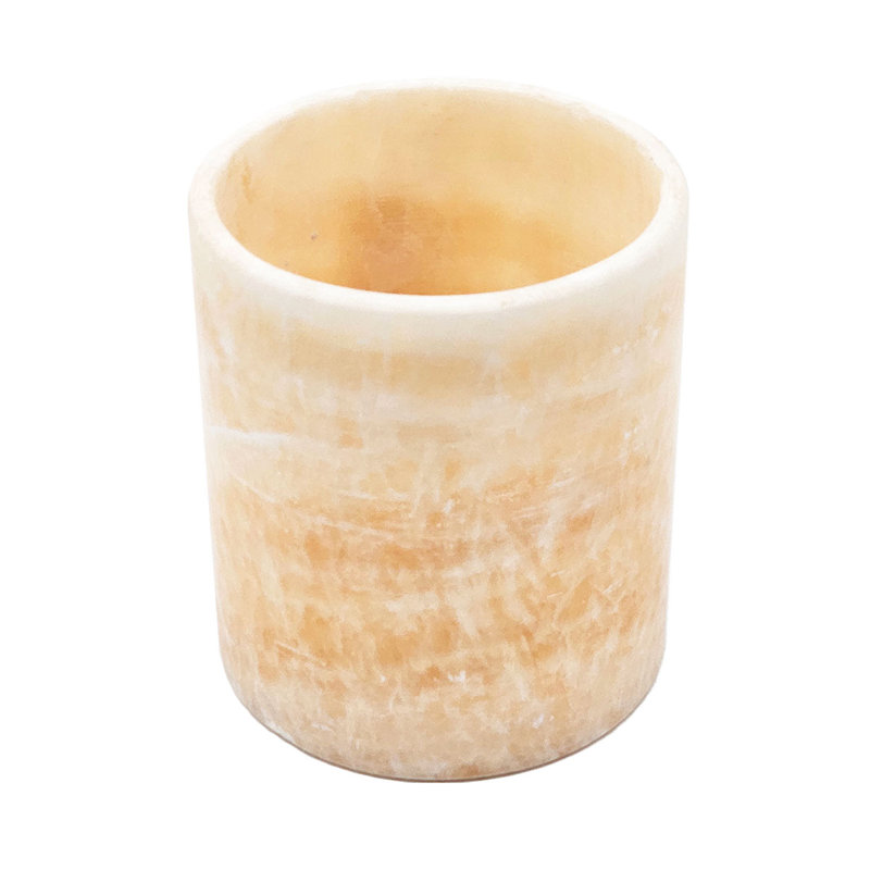 6'' H Stone Tabletop Votive Holder