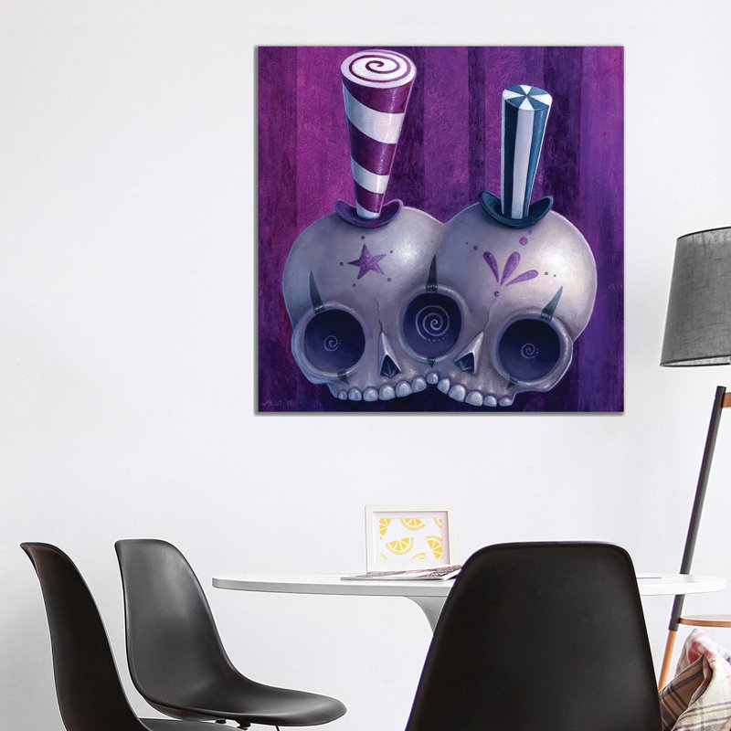 Lulu & Yoyo by Megan Majewski - Wrapped Canvas Print, 93.98 cm H x 93.98 cm W x 1.91 cm D