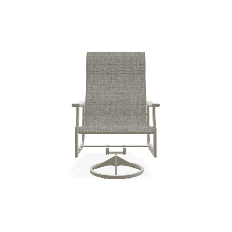 St. Catherine Polymer Outdoor Lounge Chair, Storm, Burke