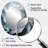 Seashell Monochromatic Whispers I - White Oval Wall Mirror Decor-1042611975