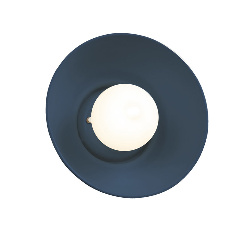 Rana Ceramic Flush Mounted Sconce, Midnight Sky