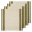 Gordes Napkins - Red/Natural - 20" x 20" - Set of 4-278163632