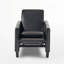 Fauteuil inclinable manuel en lin-1555542130