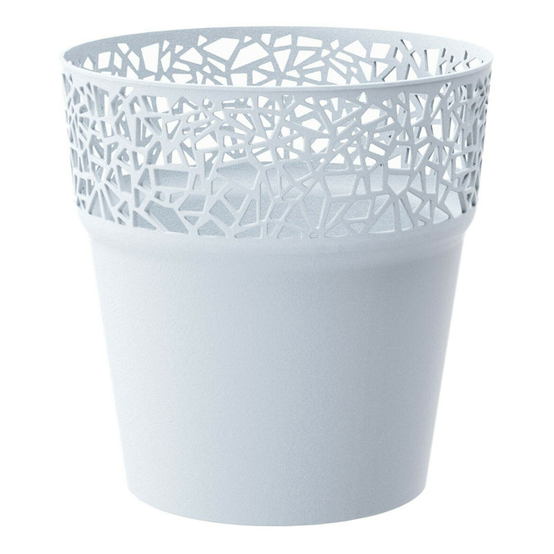 Aaradhy Pot Planter, White