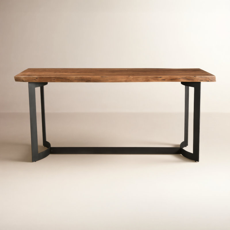 Bent Solid Wood Dining Table
