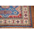 Blue Geometric Kazak Oriental Area Rug