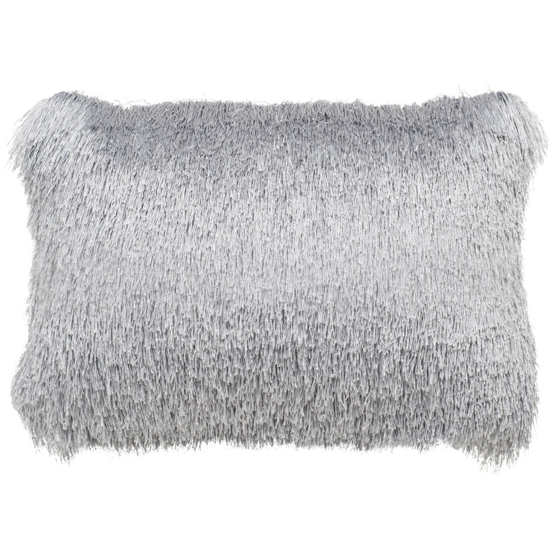 Soleil Shag Outdoor Throw Pillow