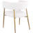 Kleanthi Linen Textured Fabric Dining Chair-88545571