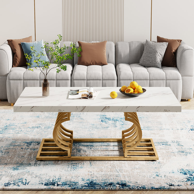 Table basse de 47 po de largeur