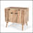 Stylish - Style 2 -Drawer 2 -Door Cabinet , Mango Wood In Natural Finish