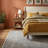 Washable Non-Slip Rug - Brown Striped Area Rug for Living Room, Bedroom, Dining Room, and Kitchen-114442231