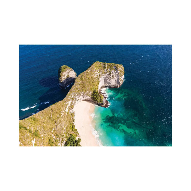 T-Rex Beach, Bali I by Matteo Colombo - Gallery-Wrapped Canvas Giclée on Canvas, Canvas, 30.48 cm H x 45.72 cm W
