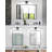 Modern Bathroom 24 Inch Dimmable Led Black Vanity Lights-682514178