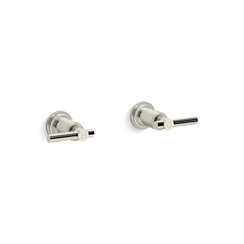 Central Park West™ Wall-Mount Bath Faucet Lever Handles, Polished Nickel