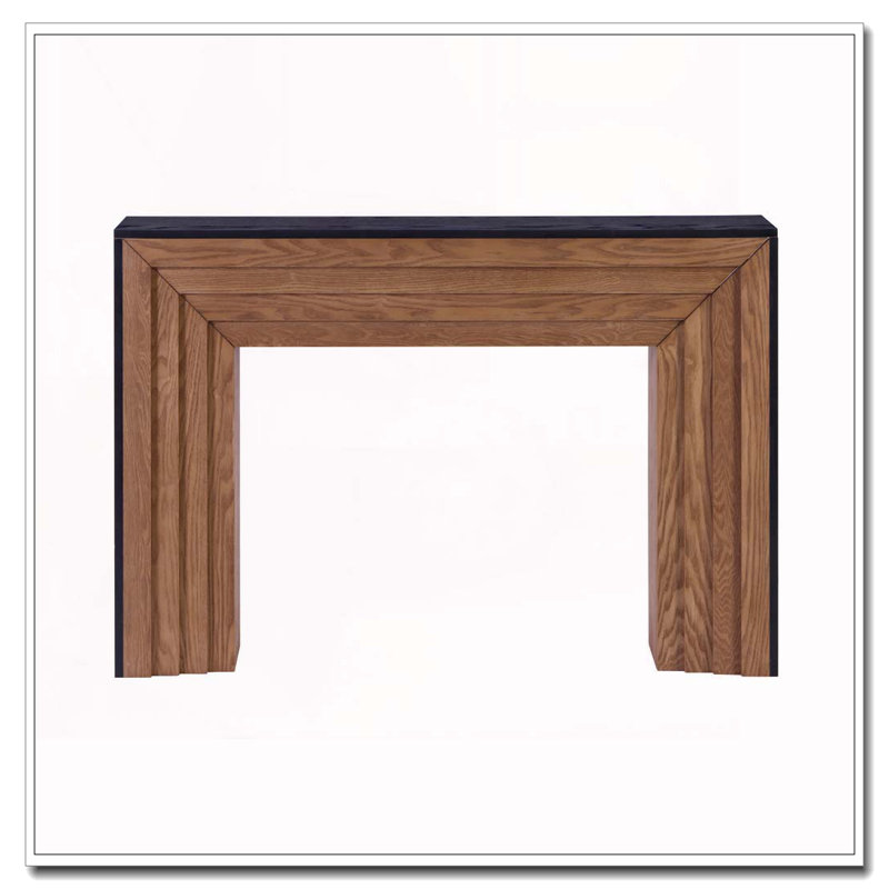 Console 47 po en bois moderne, table d'entrée, table de canapé - Design rustique et contemporain