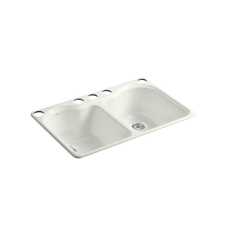 Hartland® 33" L x 22" W Undermount Kitchen Sink, Dune
