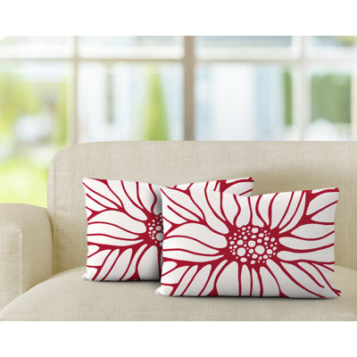 Polyester / Mélange de polyester Housse de coussin rectangulaire intérieure / extérieure lombaire et insert