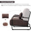 Chaise d'appoint, chaise de lecture rembourrée, chaise d'invité avec accoudoirs en bois-1624587422