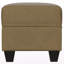 Banc de rangement avec repose-pieds brun 48,6 po - Assise rembourrée facile à assembler-315683552