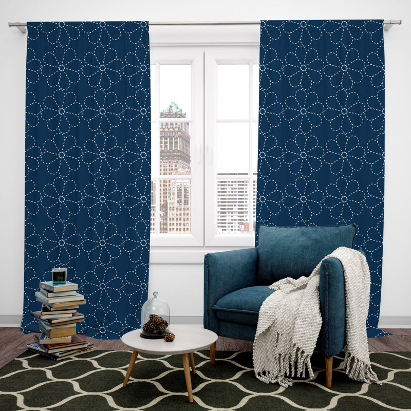 Paire de rideaux obscurcissant Calpine, L 40 po x L 52 po