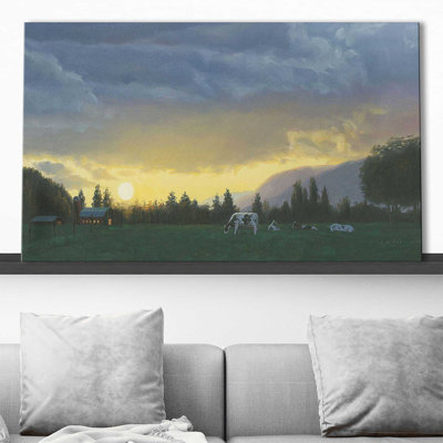 «Farm Life II» par James Wiens - Peinture