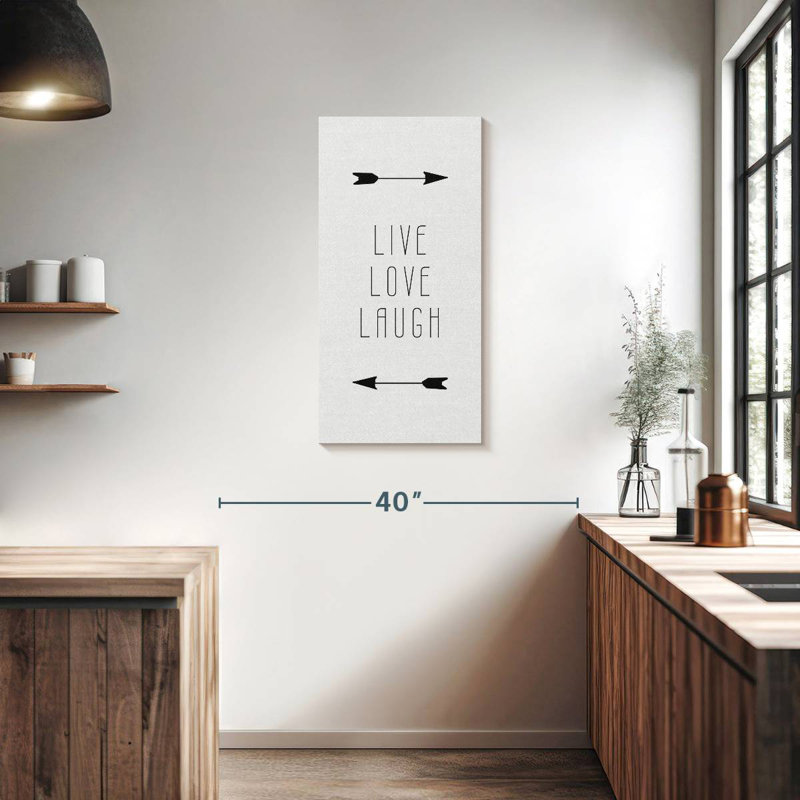 Signe «Live Love Laugh»