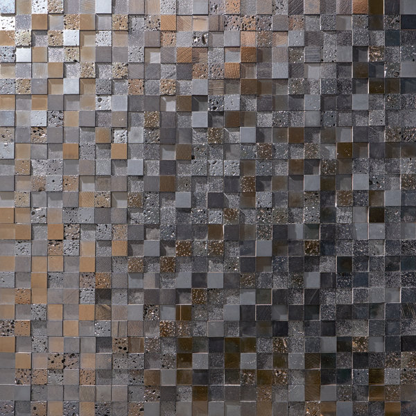 Bond Tile Art Lava Blocks Mosaic Tile (1.07 Sq. Ft. / Each) | Wayfair