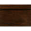 Table de chevet classique de style Louis Philippe à finition cerisier brun classique avec 2 tiroirs et meubles de chambre à coucher