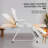 Upholstered Massage Chair with Ottoman