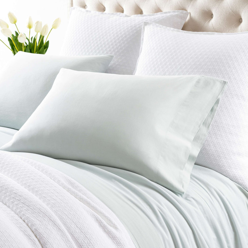 Cozy Cotton Pillowcases, King Pillowcases, White