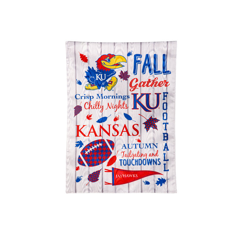 Double face 18 H x 12,5 l, NCAA Kansas