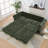 In 1 Sleeper Sofas, 86.5 Inch Chenille Modern Couch For Home Office