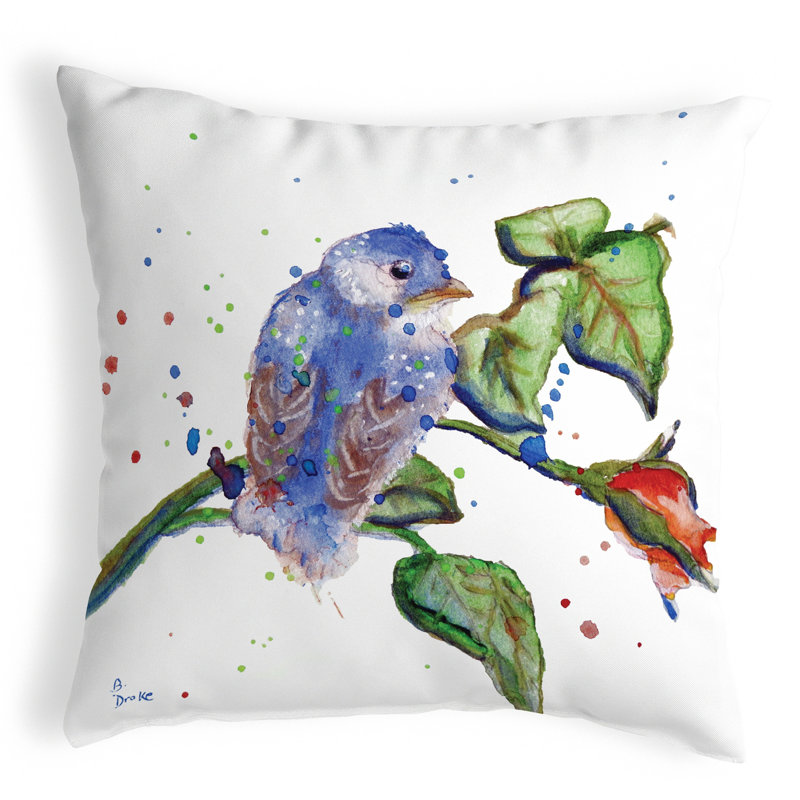  Housse et insert pour coussin décoratif d'extérieur Betsy Bird