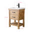 Meuble-lavabo sur pied simple 24 po avec plateau Barron