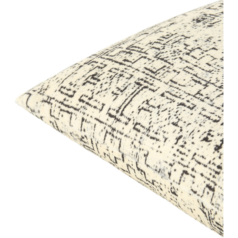 Coussin décoratif Galey Alix x Livabliss Arabelle, 2 Piece Set, Square 18", Ivory