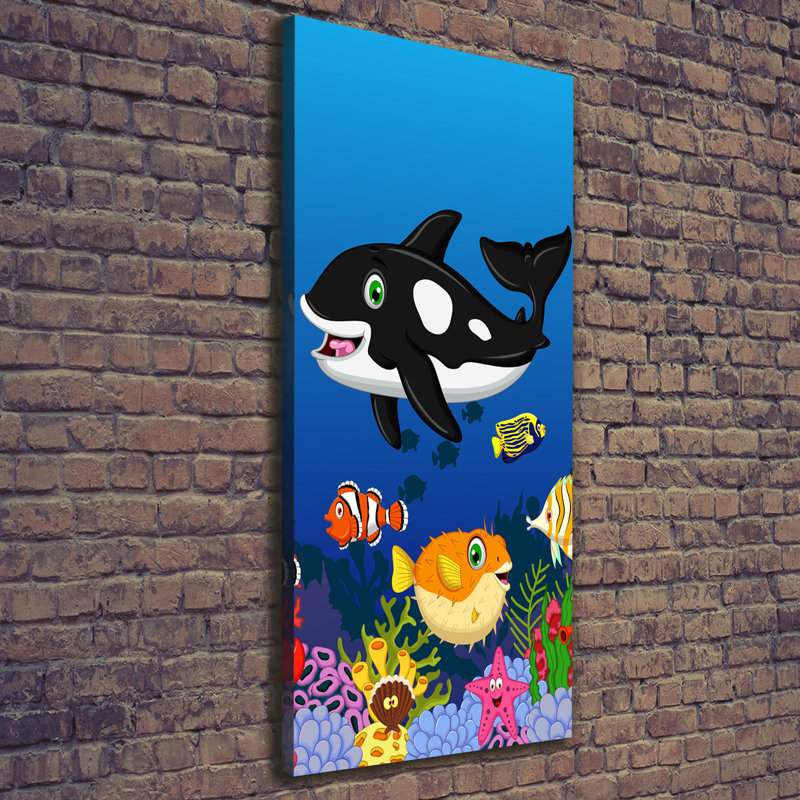 Underwater World - Wrapped Canvas Print