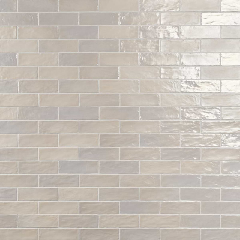 Montauk 2x8 Mixed Finish Ceramic Tile, Sand Dune