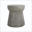 Table d'appoint Hourgo MGO avec motif rayé
