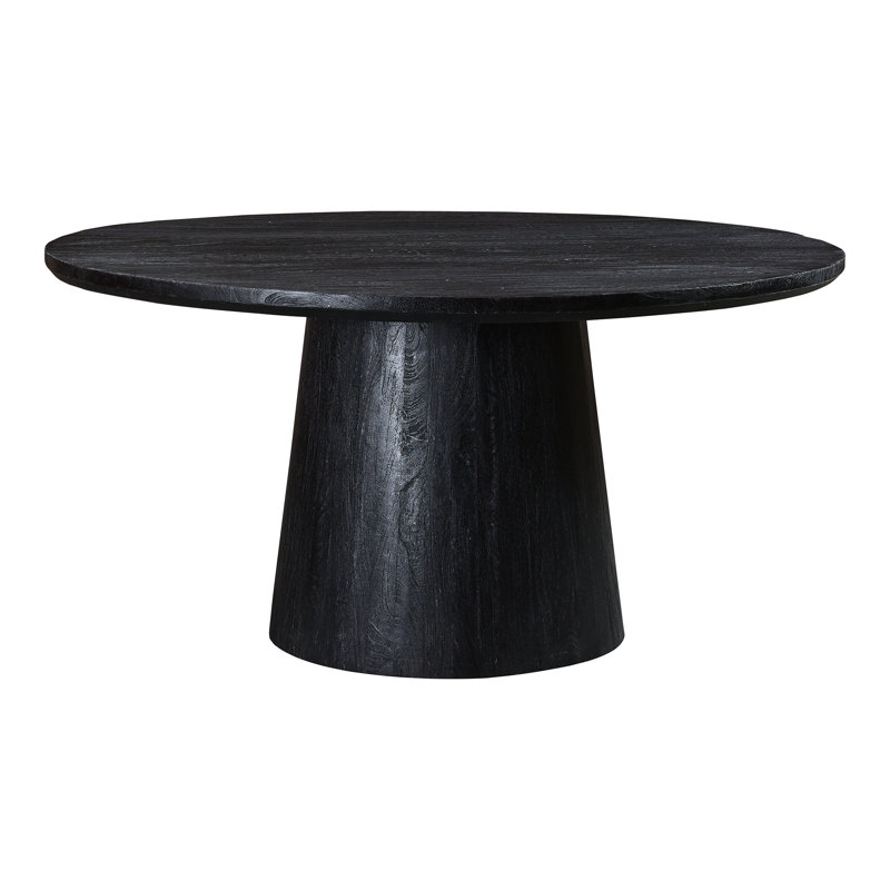 Cember Round Solid Wood Dining Table