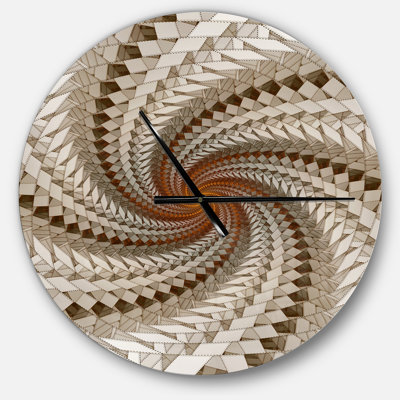 Horloge murale blanche