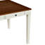 Ensemble de table de salle à manger en bois Mid-Century 6 pièces, ensemble de table de cuisine avec tiroir, chaises rembourrées et banc-130154982-130154984-130154983