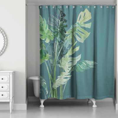 Rideau de douche simple Perine