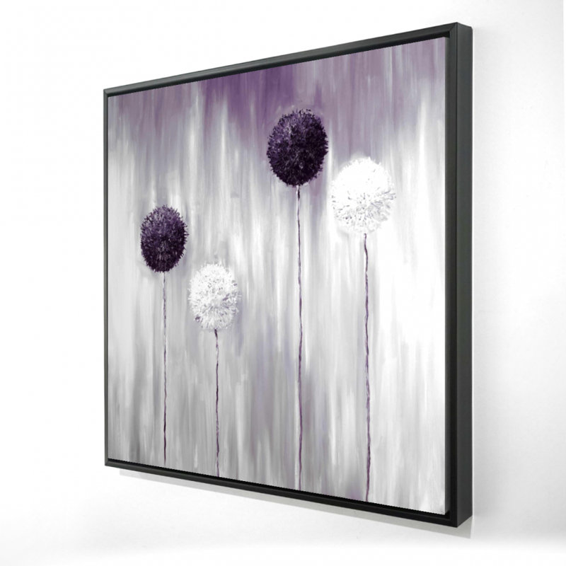 " Purple Allium Flowers "