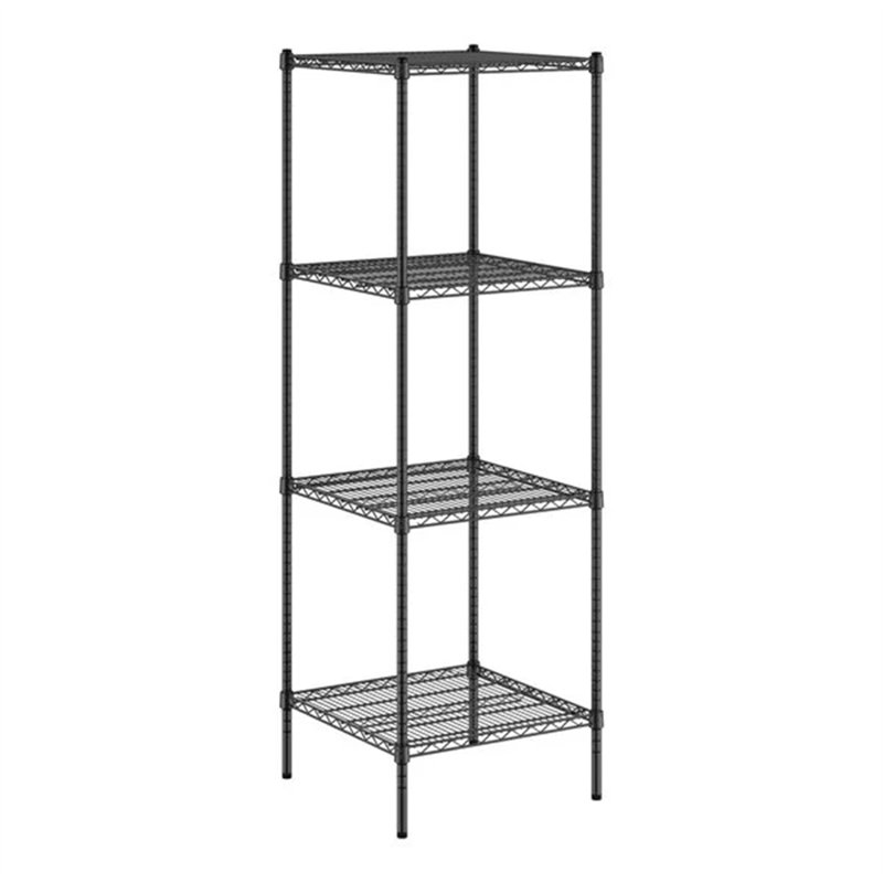 Rayonnage Glencliff, H 74 po x l 24 po x P 24 po, Noir mat